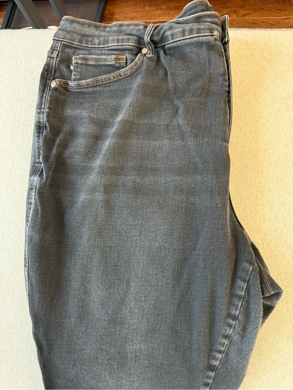 Judy Blue High Rise Skinny Leg Jeans in Washed Black